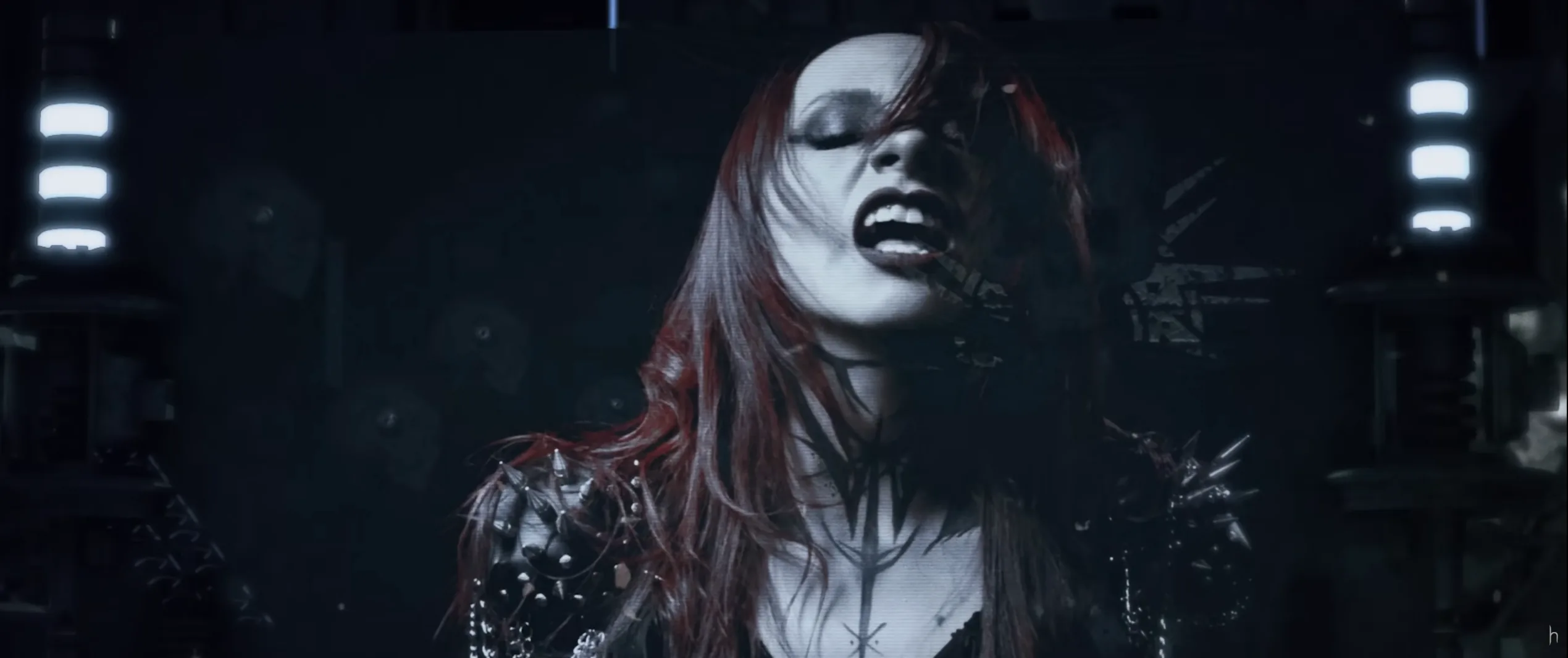 Dark cinematic frame from Helltenced's Quality in Hate official music video
